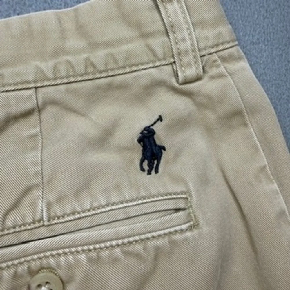 Polo Ralph Lauren Prospect Pant Chino Straight 34x30 (FIT 32x29) Tan Cotton Prep